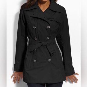 The North Face Maya Double-Breasted Waterproof Trench Coat - Women's Large